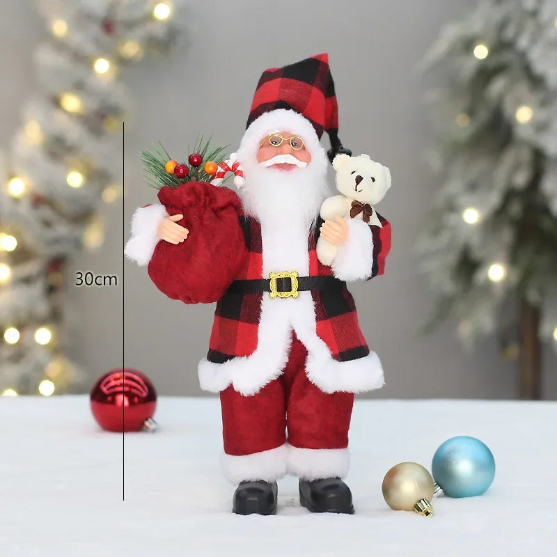 Santa Claus Doll with Gift Bags