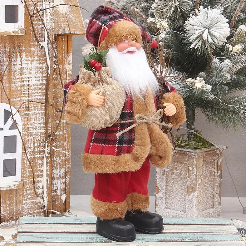 Santa Claus Doll with Gift Bags